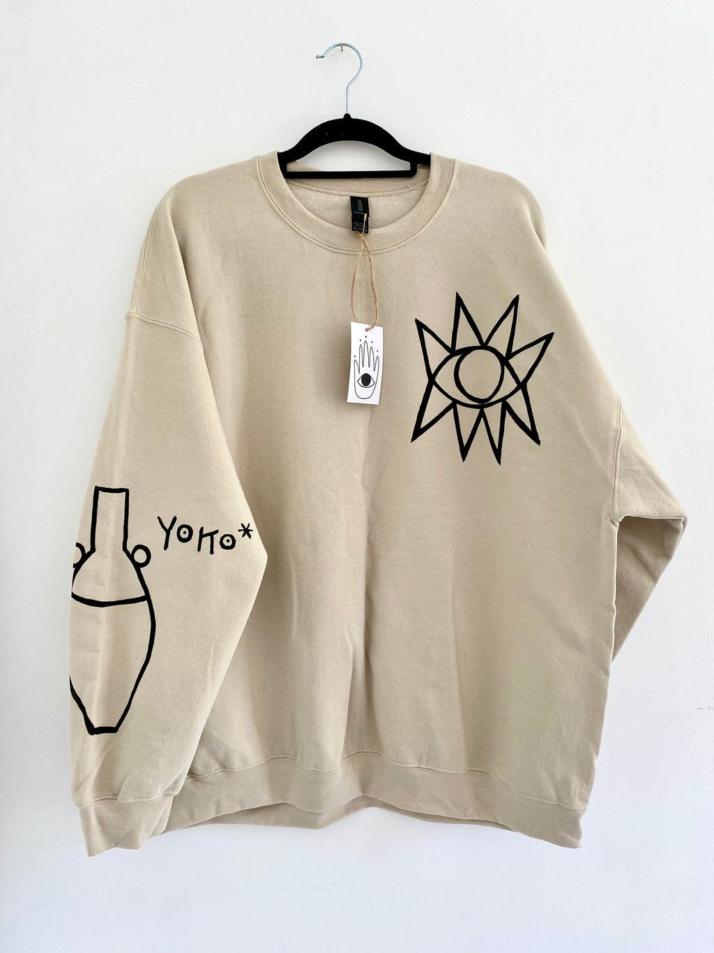 Hand painted *Capricorn Mermaid* Sweatshirt