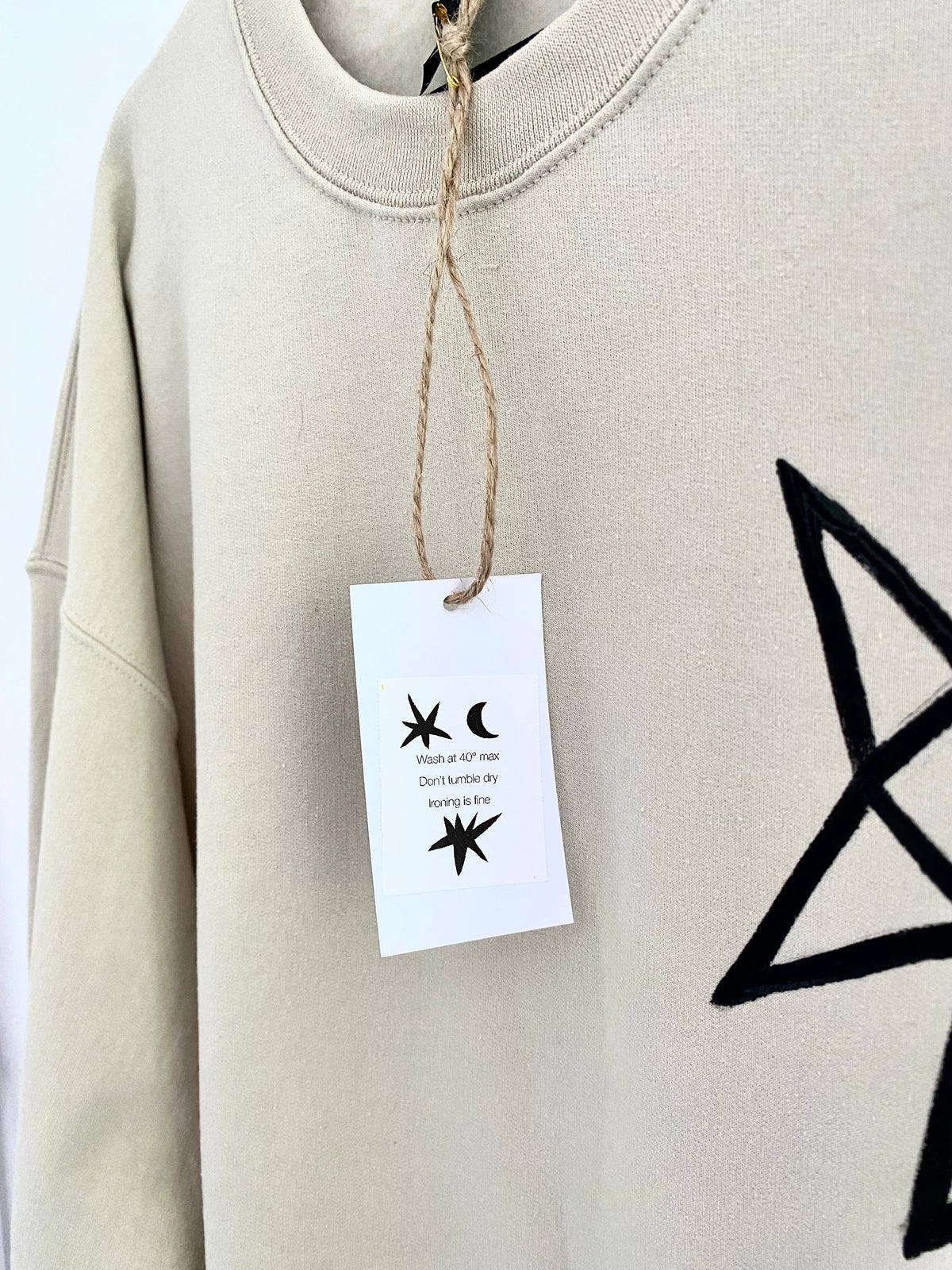 Hand painted *Fire Girl* Sweatshirt