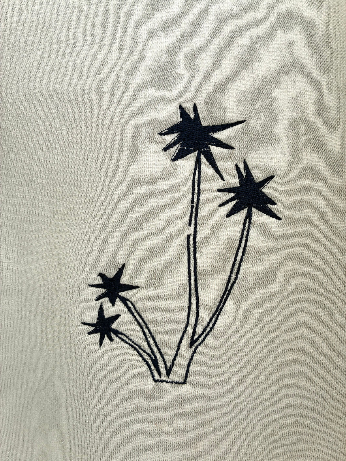Embroidered *Palm tree* sweatshirt
